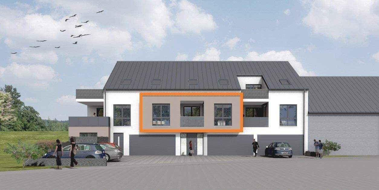 Thumbnail-Ab 01.09.2026 Konz – Obermennig NEUBAU mit 6 Wohneinheiten 2 Zimmer-Wohnung im 1. OG Dusche Fußbodenheizung Balkon
