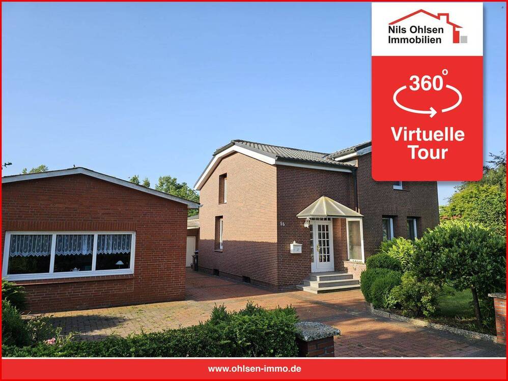 Thumbnail-Einfamilienhaus mit Nebengebäude und Garage in lebenswerter Dorfgemeinschaft