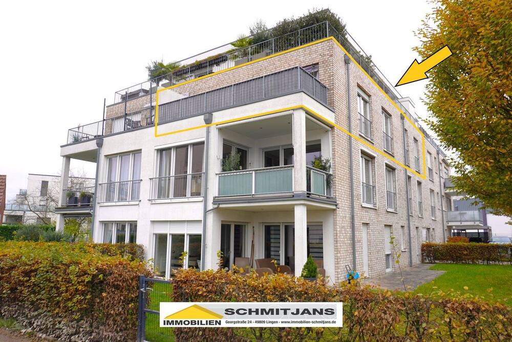 Thumbnail-RESERVIERT!! Traumhaft schöne und exklusive 3-Zimmer-Wohnung in absoluter Spitzenlage – Am Alten Hafen in Lingen!