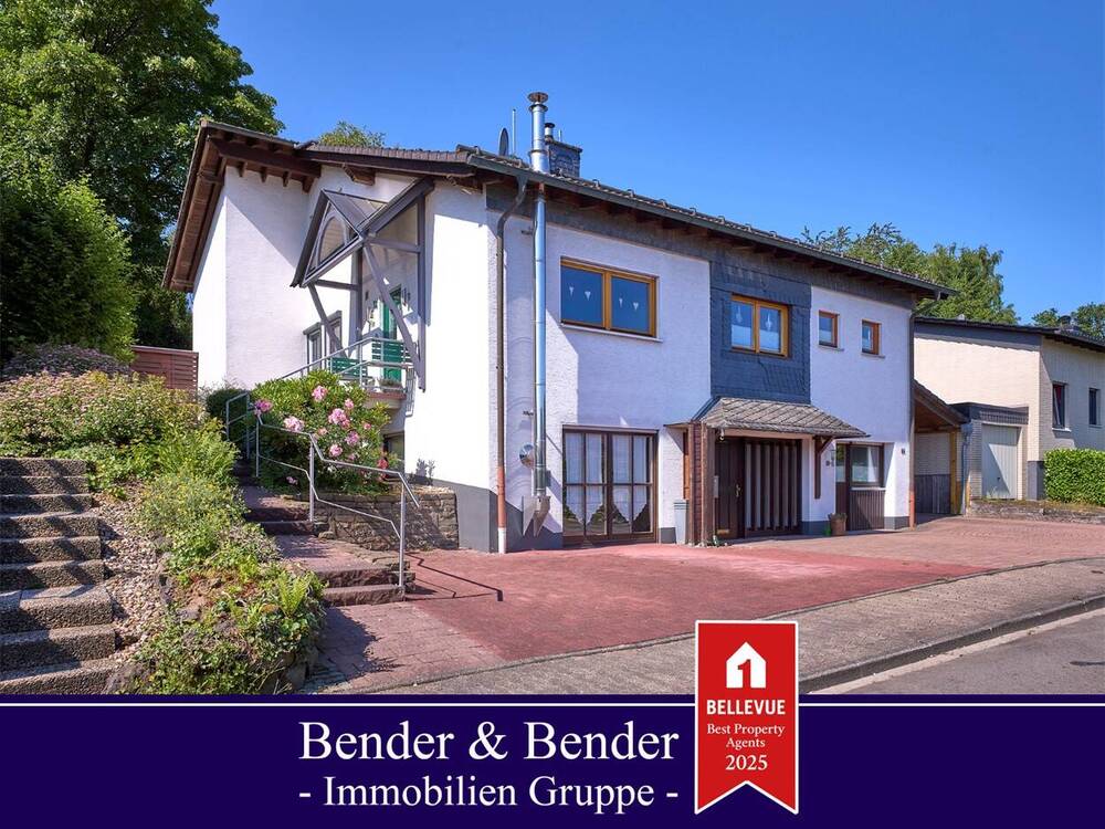 Thumbnail-Attraktives Einfamilienhaus mit Einliegerwohnung in ruhiger Höhenlage von Gummersbach-Derschlag!