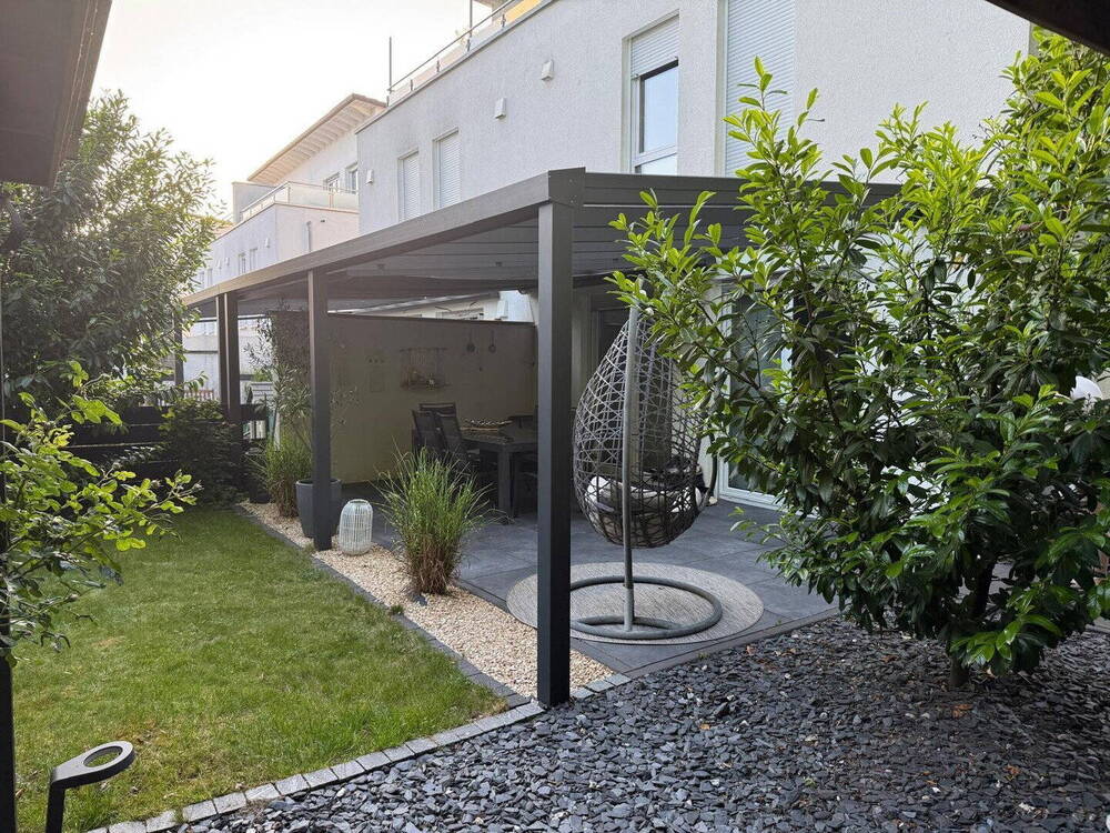 Thumbnail-Moderne Doppelhaushälfte in Feldrandlage mit überdachter Südterrasse in Nieder-Olm