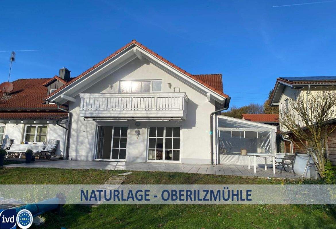 Thumbnail-REPRÄSENTATIVES EINFAMILIENHAUS (DHH) MIT STUDIO UND SOUTERRAIN - ZIMMER IN NATURLAGE