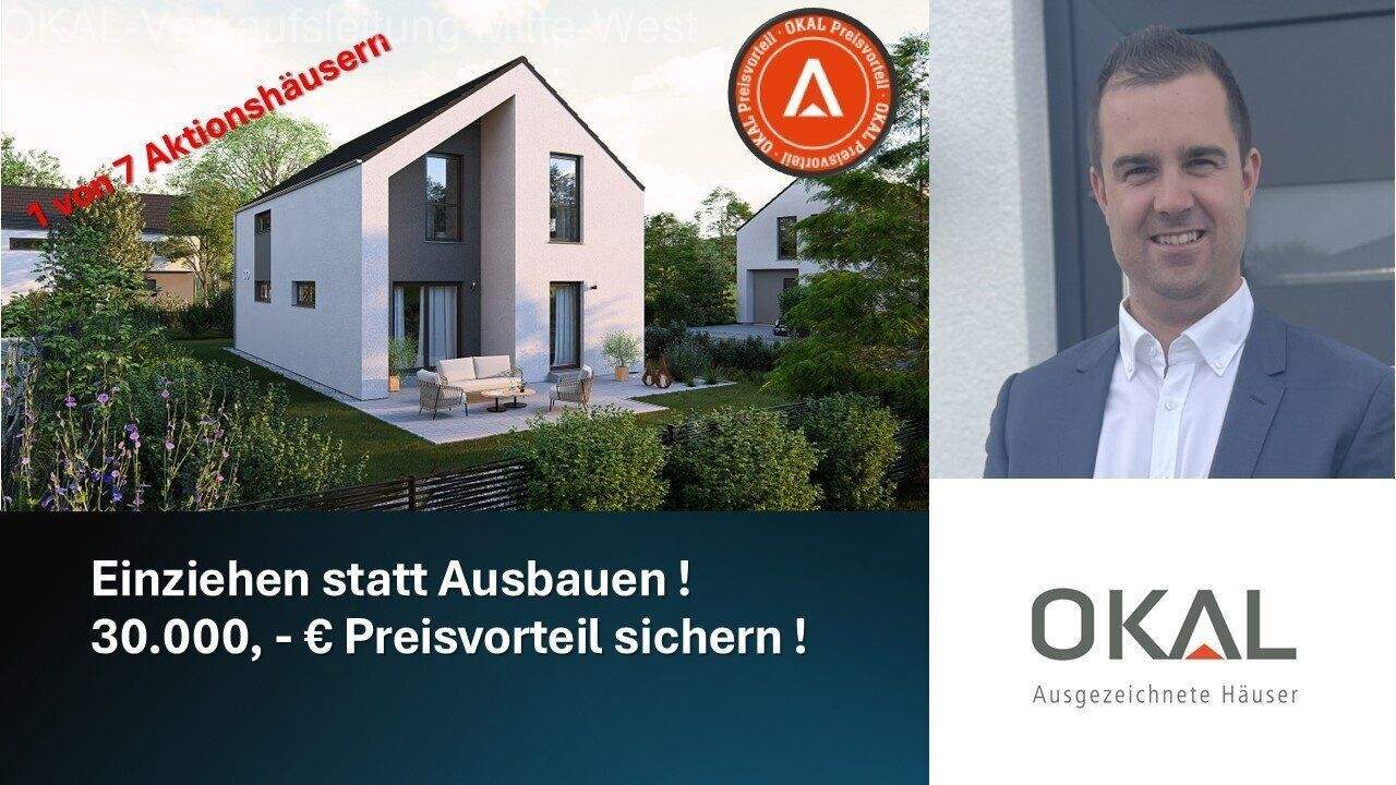 Thumbnail-AKTION !! Ihr Traumhaus - gebaut auf Ihrem Grundstück oder mit unserem Grundstücksservice - EINZUGSFERTIG