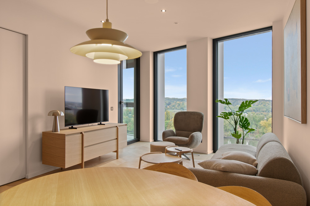 Thumbnail-Towerlife - Stilvolle, voll möblierte 2-Zimmer-Wohnung direkt am Hafenpark