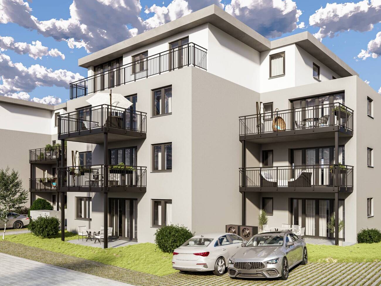 Thumbnail-Mitte16 - Leben in Gernsbachs Herz, Terrassenwohnung Neubau KFW-QNG 40 - Provisionsfrei