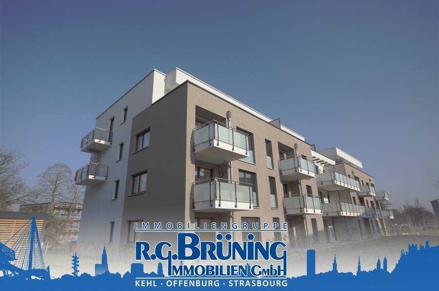 Thumbnail-Moderne 2-Zimmerwohnung im EG in Kehl am Wasserturm