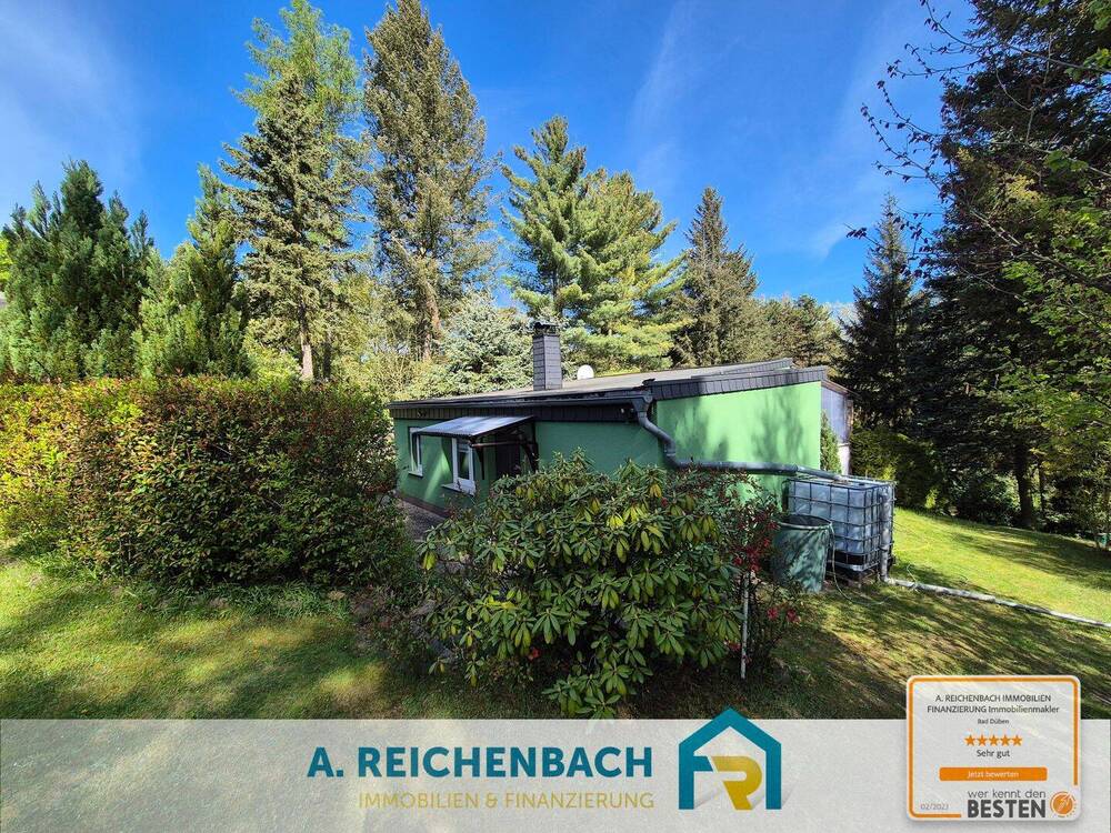 Thumbnail-Wohnen wie im Urlaub! Waldgrundstück mit zwei Bungalows, Gästehaus usw. in 06905 Moschwig zu verkaufen!