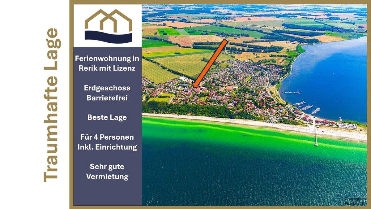 Thumbnail-Erdgeschosswohnung genehmigt barrierefrei im malerischen Rerik zur Eigennutzung und Ferienvermietung