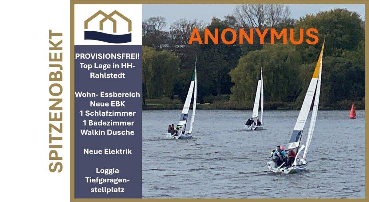 Thumbnail-**PROVISIONSFREI** 2-Zimmer-Wohnung mit Süd-Loggia in Top-Lage Hamburgs mit Tiefgaragenstellplatz