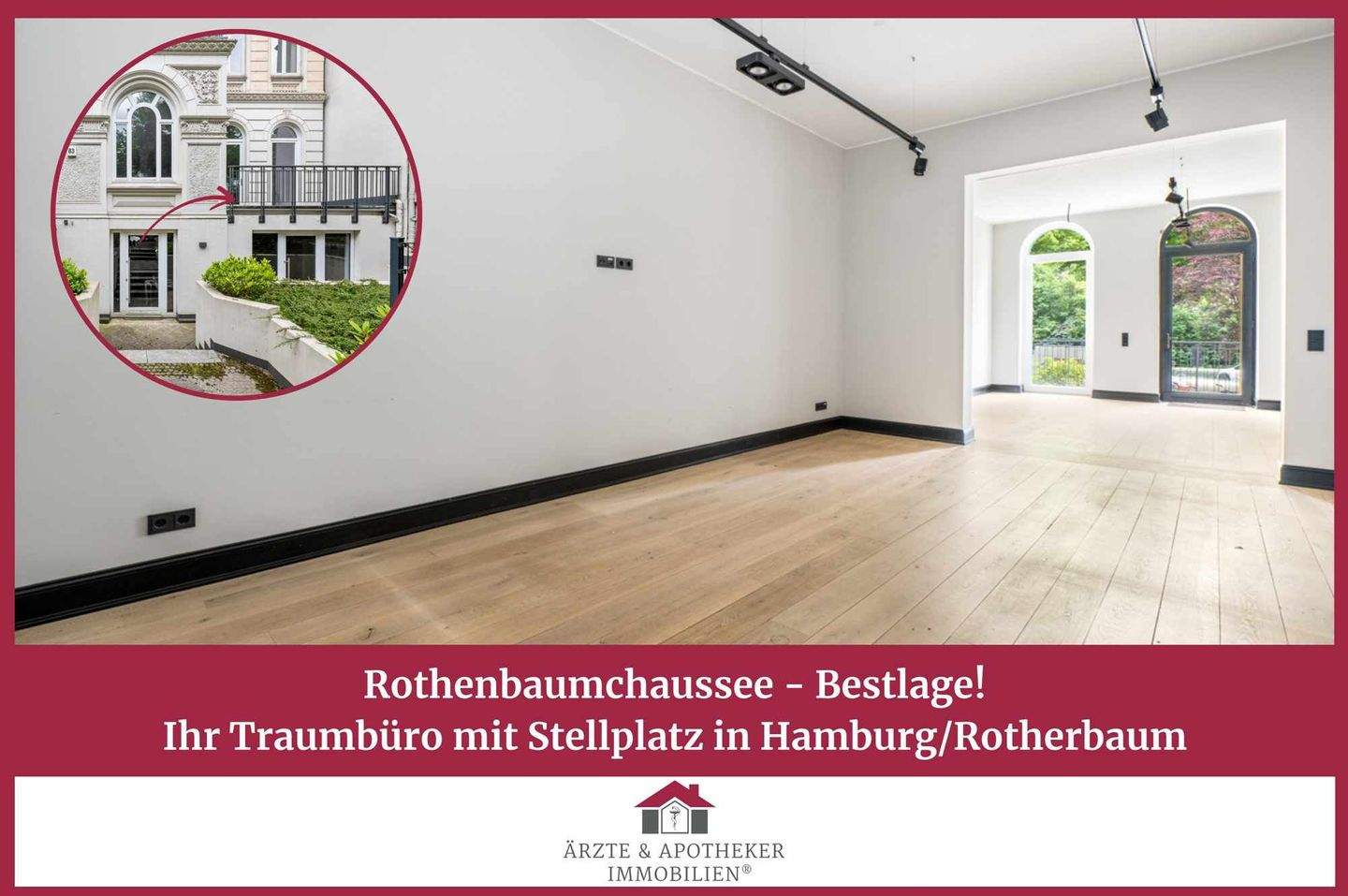 Thumbnail-Rothenbaumchaussee - Bestlage! Ihr Traumbüro mit Stellplatz in HamburgRotherbaum