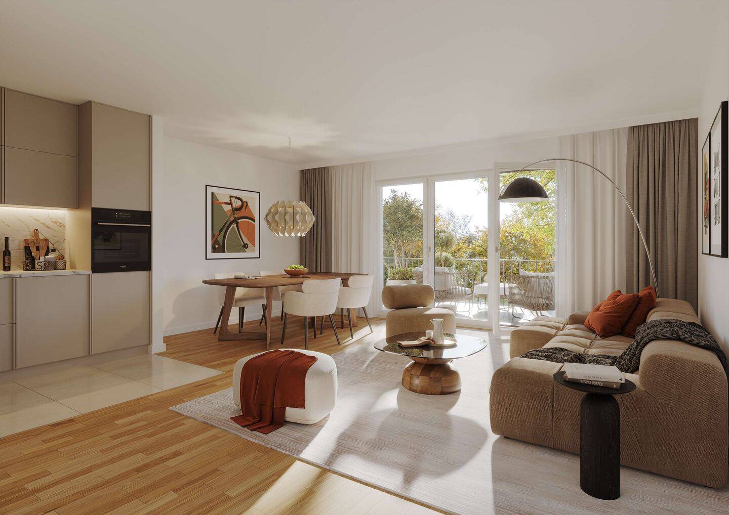 Thumbnail-3-Zimmer-Wohnung | Balkon | ca. 88 m² | Whg. 50