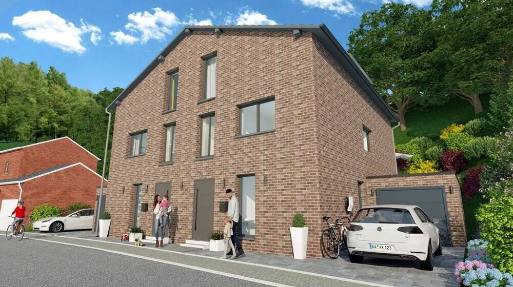 Thumbnail-Energieeffiziente DHH mit Platz für eine ganze Familie oder Mehrgenerationen nebeneinander