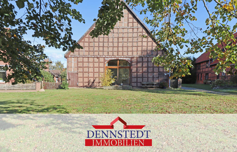 Thumbnail-Großzügiger Resthof mit 2 Wohneinheiten und Nebengebäuden zu verkaufen