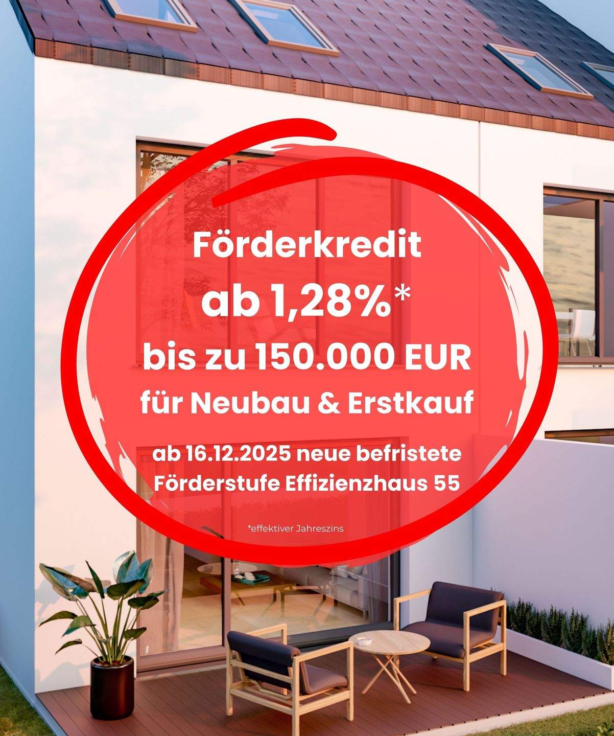 Thumbnail-Reihenmittelhaus in Bestlage von Seligenstadt – stilvoll wohnen, energieeffizient leben!