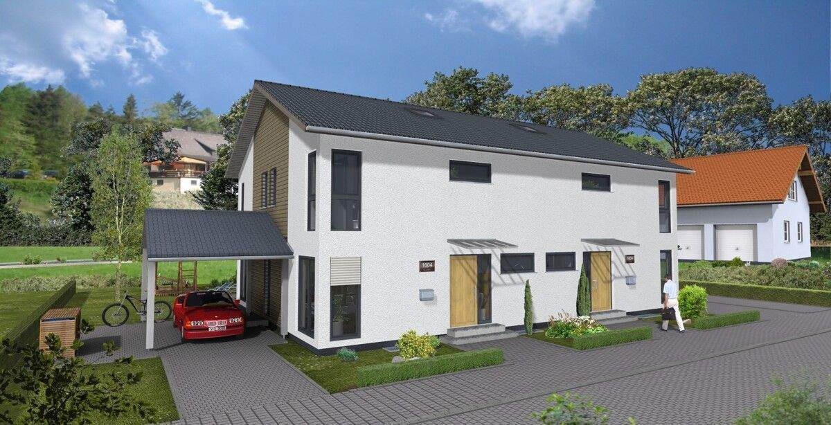 Thumbnail-Modern. Hell. Familienfreundlich - Doppelhaushälfte zum Wohlfühlen.