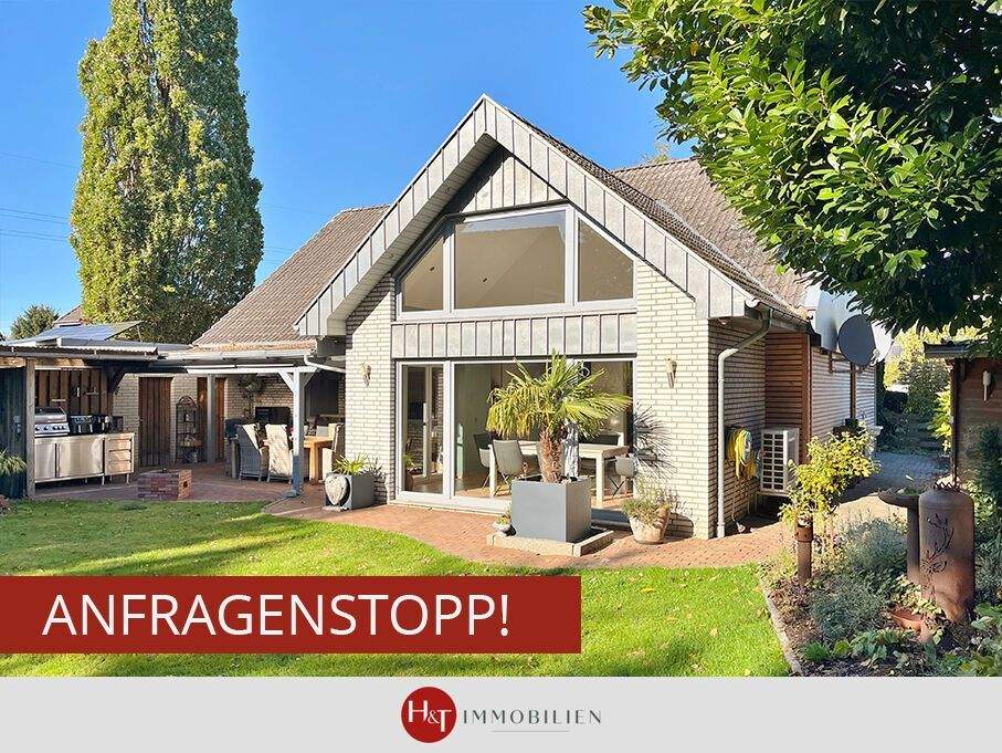 Thumbnail-Helles Haus in Stuhr-Varrel mit offenem Giebel, Kamin & Garten!