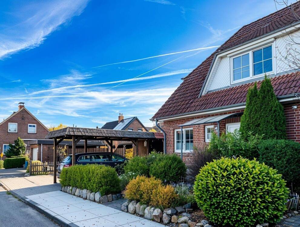 Thumbnail-Schwentinental bei Kiel - ruhig gelegene Doppelhaushälfte mit Garten und Carport