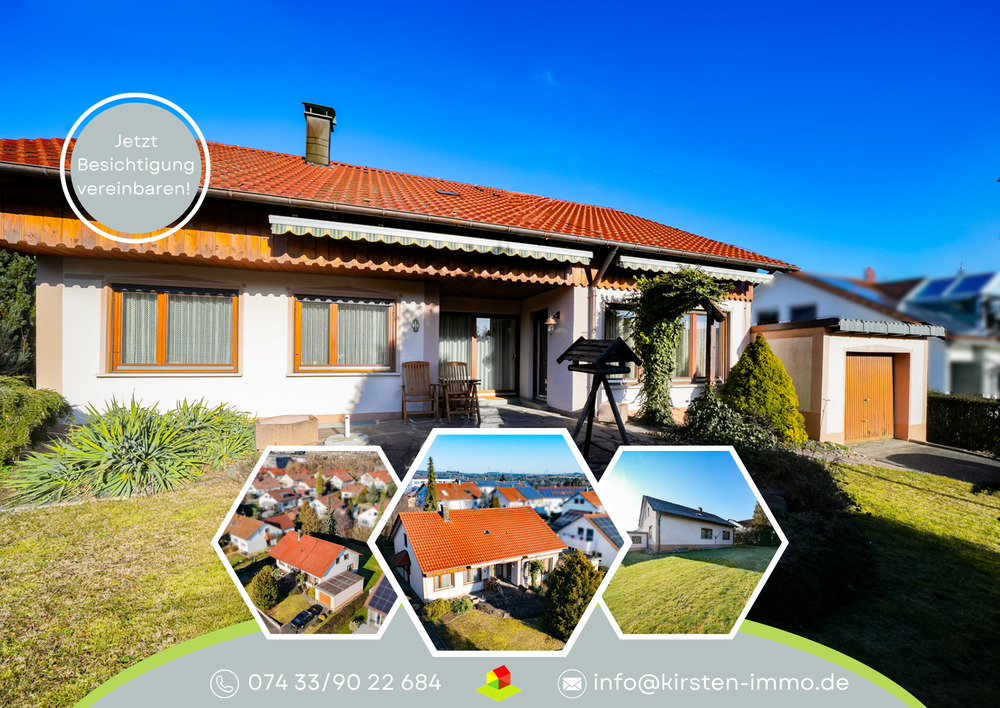 Thumbnail-Balingen-Schmiden: EFH mit Sonnengrundstück (696 m²), Terrasse & Garage, Sofort verfügbar!