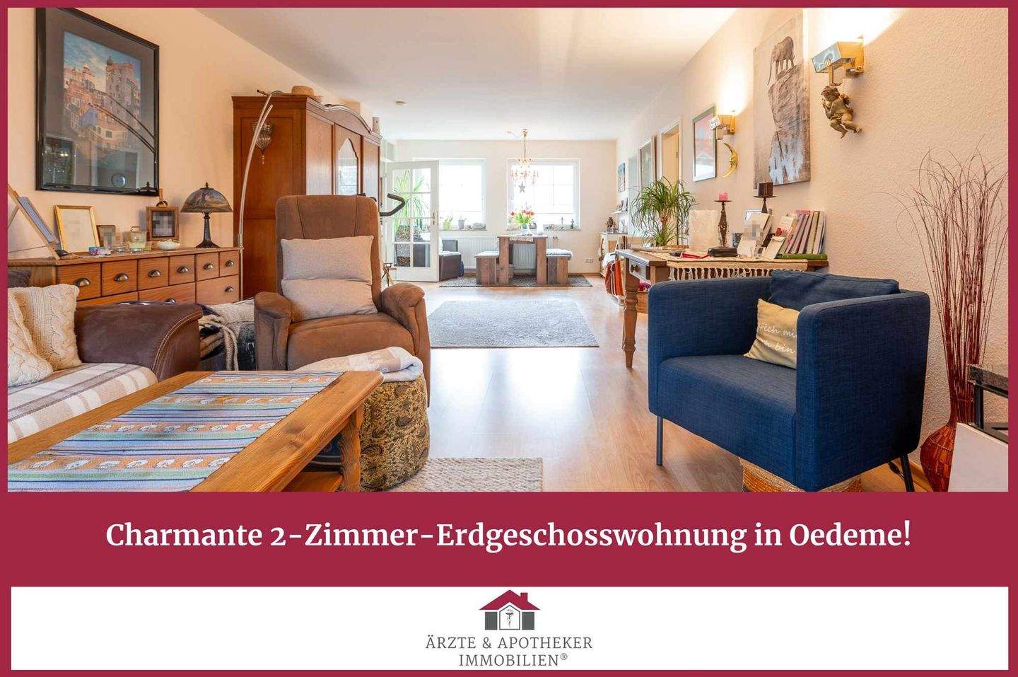 Thumbnail-Charmante 2-Zimmer-Erdgeschosswohnung in Oedeme!