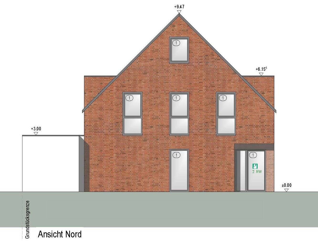 Thumbnail-KFW 40! Neubau! Modernes Reihenhaus mit Terrasse und Garten in Borken-Weseke