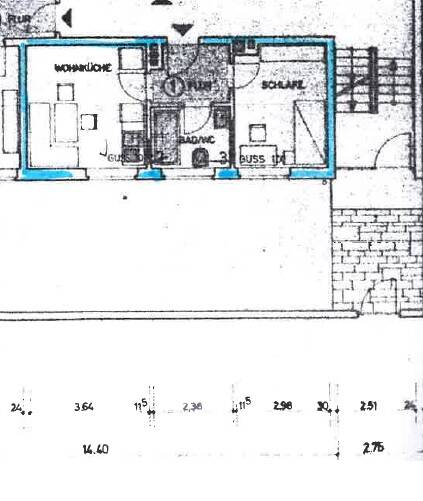 Thumbnail-1,5-Zimmer-Wohnung mit Küche zur Miete in Weiden in der Oberpfalz