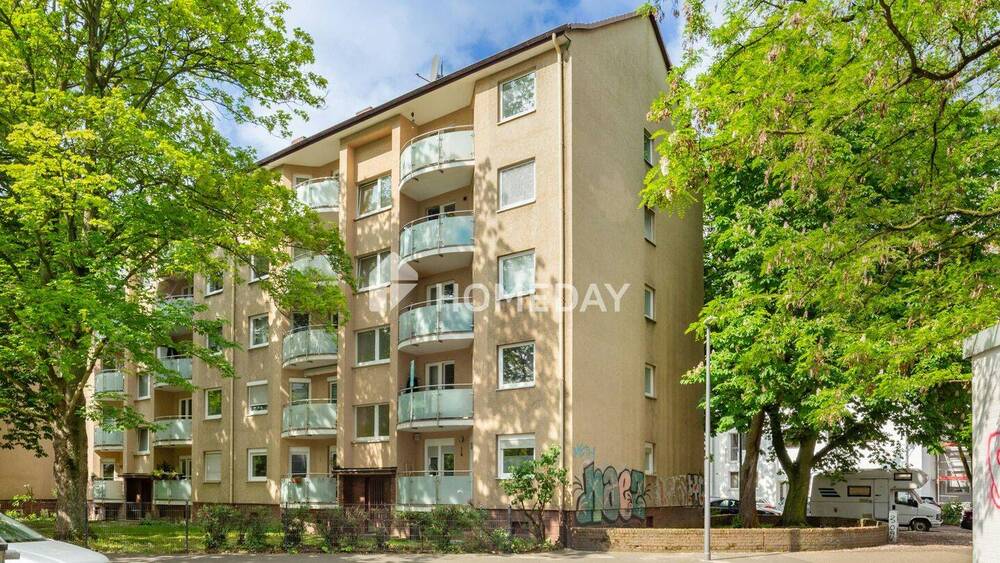 Thumbnail-Gut geschnitten, gepflegt und saniert: 3-Zimmer-Wohnung mit Loggia in Köln-Mülheim