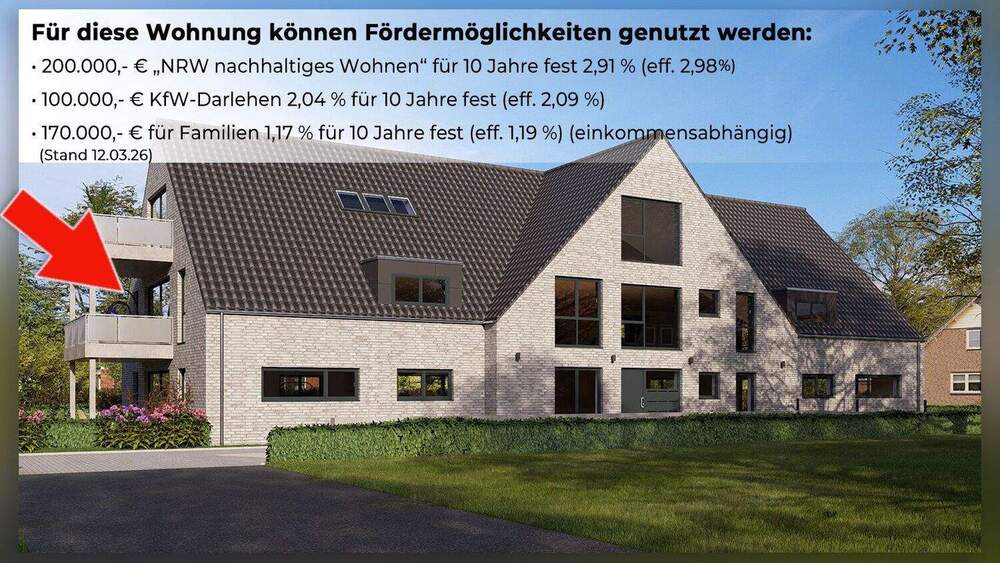 Thumbnail-Neubau-Obergeschoss - stilvoll wohnen in Borkens Toplage