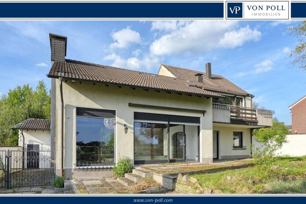 Rückansicht des Hauses