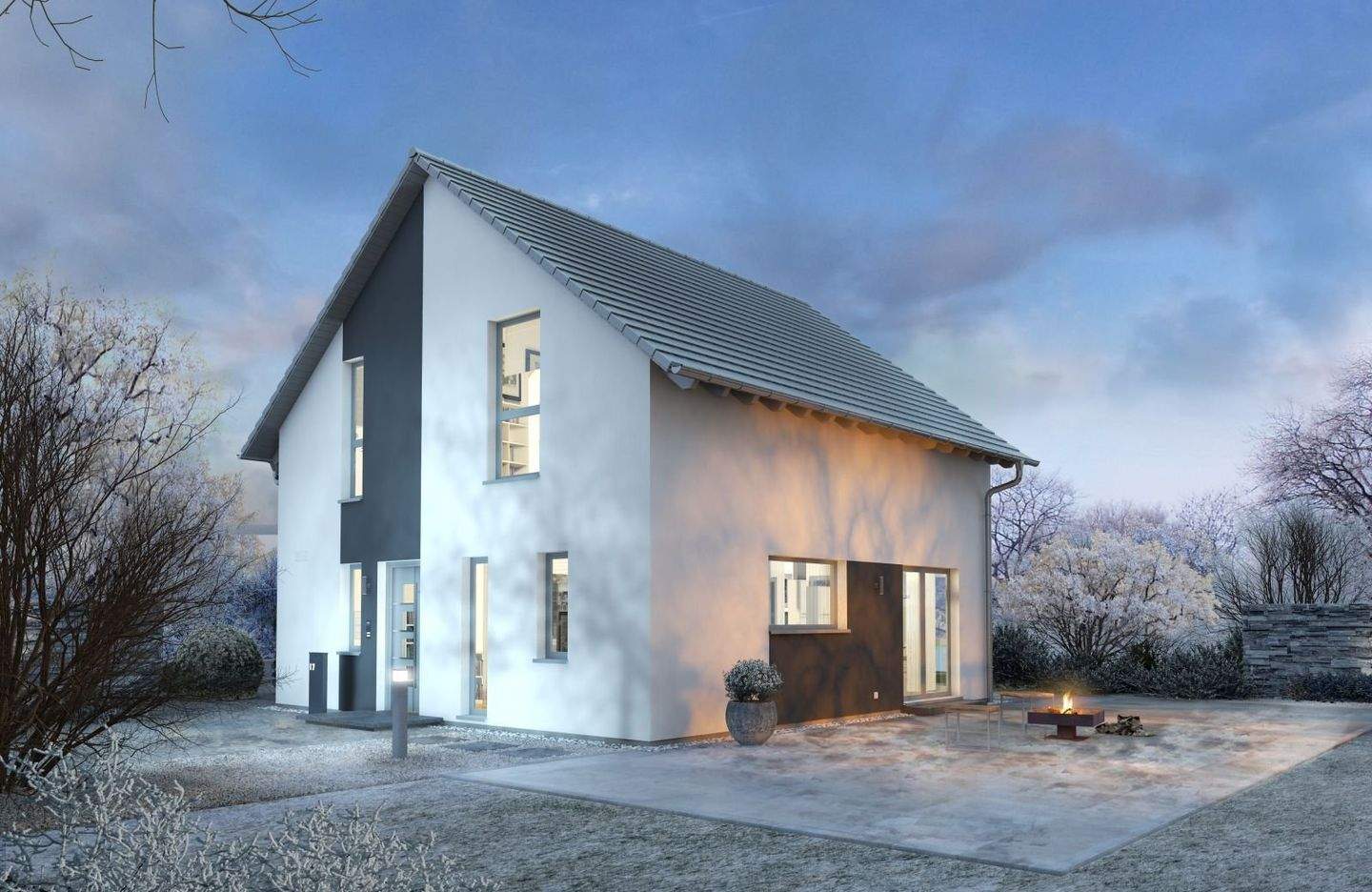 Thumbnail-Einfamilienhaus mit offener Architektur - Made by OKAL