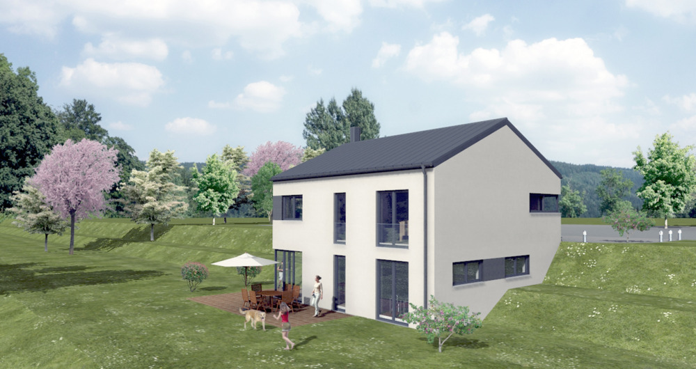 Thumbnail-Modernes Einfamilienhaus - Visio PlanHaus