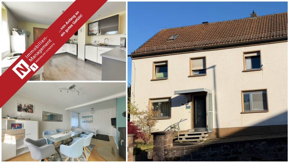 Thumbnail-Mitten im Zentrum von Enkenbach - Sehr gepflegtes Einfamilienhaus mit Garten und Garage