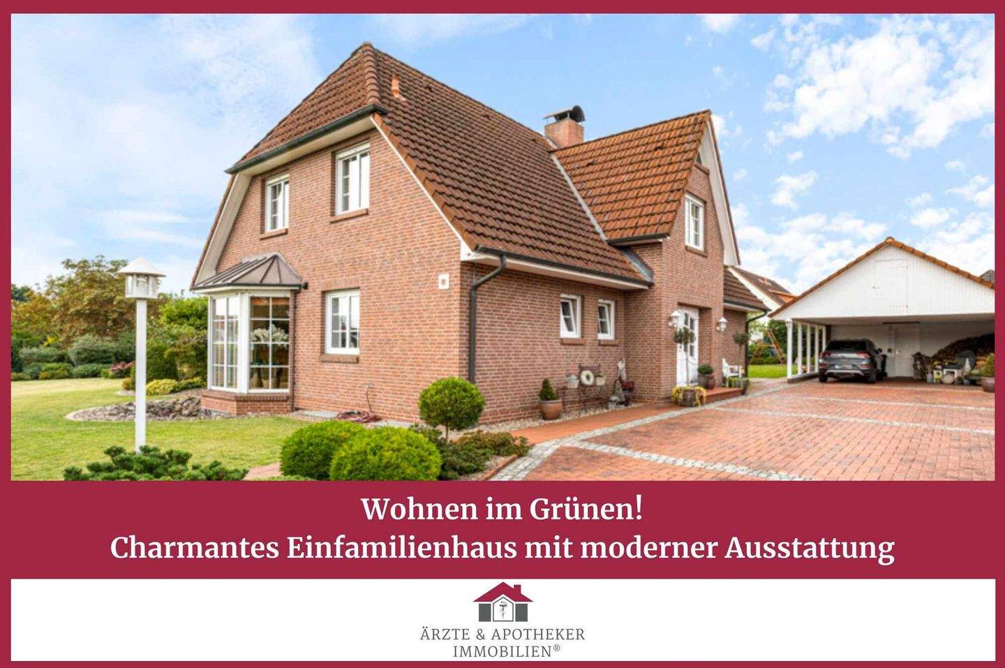 Thumbnail-Wohnen im Grünen: Stilvolles Einfamilienhaus mit moderner Ausstattung
