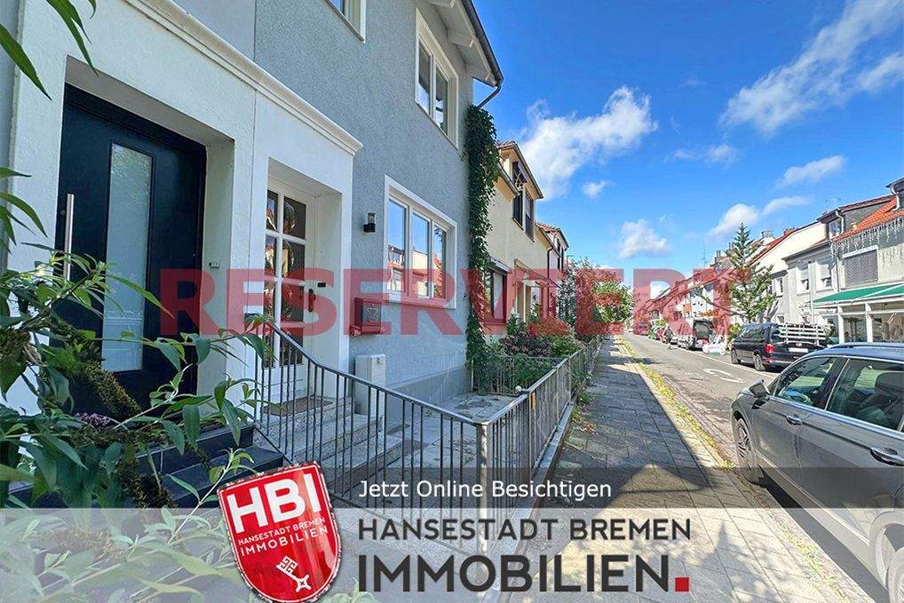 Thumbnail-Schwachhausen - Attraktives Reihenhaus mit Dachterrasse in begehrter Lage