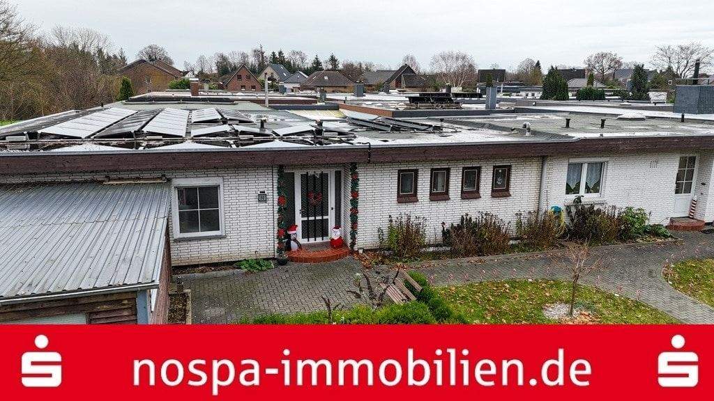 Thumbnail-Modernisierter Bungalow mit Süd-Terrasse, Garage und Einliegerwohnung im Anbau in Flensburg-Weiche