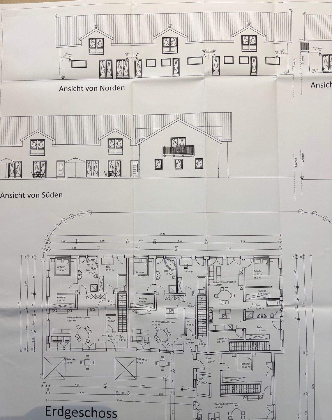 Thumbnail-Rohbau - Reihenendhaus