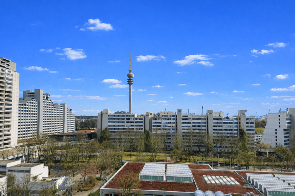 Thumbnail-Neu sanierte 2-Zimmer Wohnung am Olympiapark zu vermieten