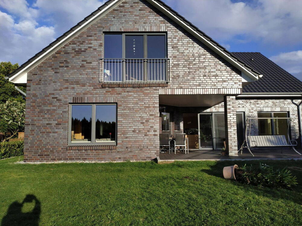 Haus vom Garten aus