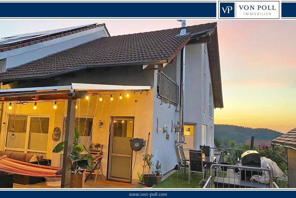 Thumbnail-Angebotsverfahren. Schöne Doppelhaushälfte mit Einliegerwohnung und traumhaftem Blick.