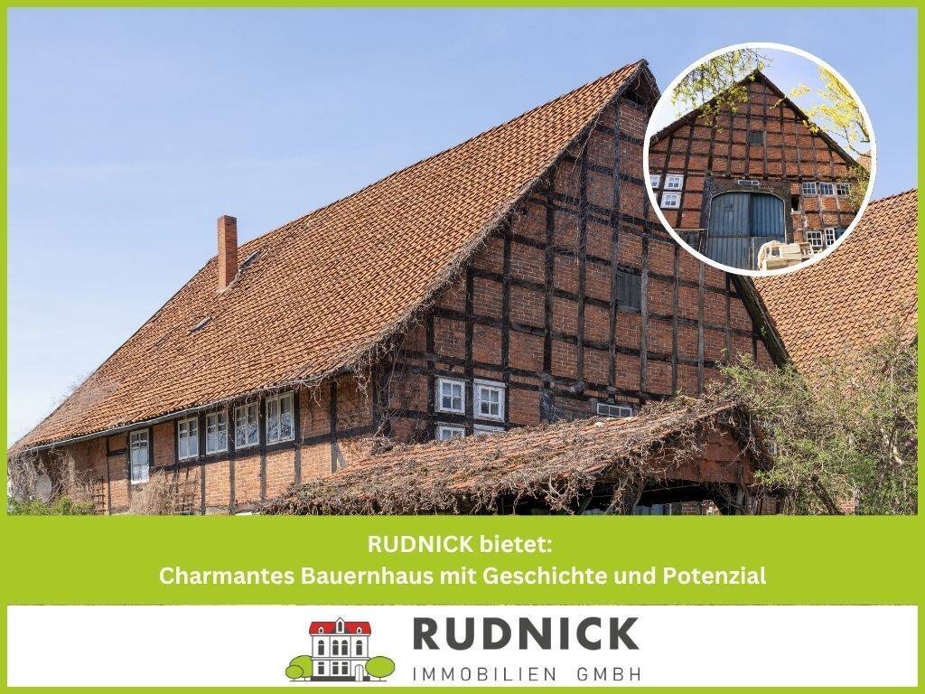 Thumbnail-RUDNICK bietet: Charmantes Bauernhaus mit Geschichte und Potenzial