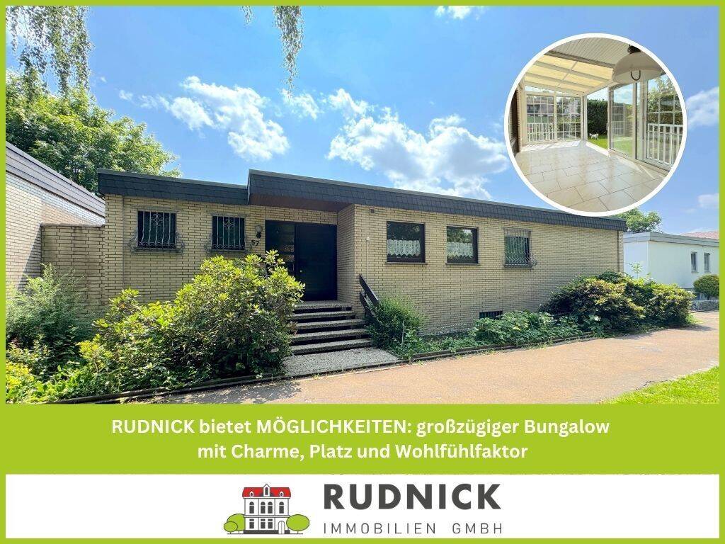 Thumbnail-RUDNICK bietet MÖGLICHKEITEN: großzügiger Bungalow mit Charme, Platz und Wohlfühlfaktor
