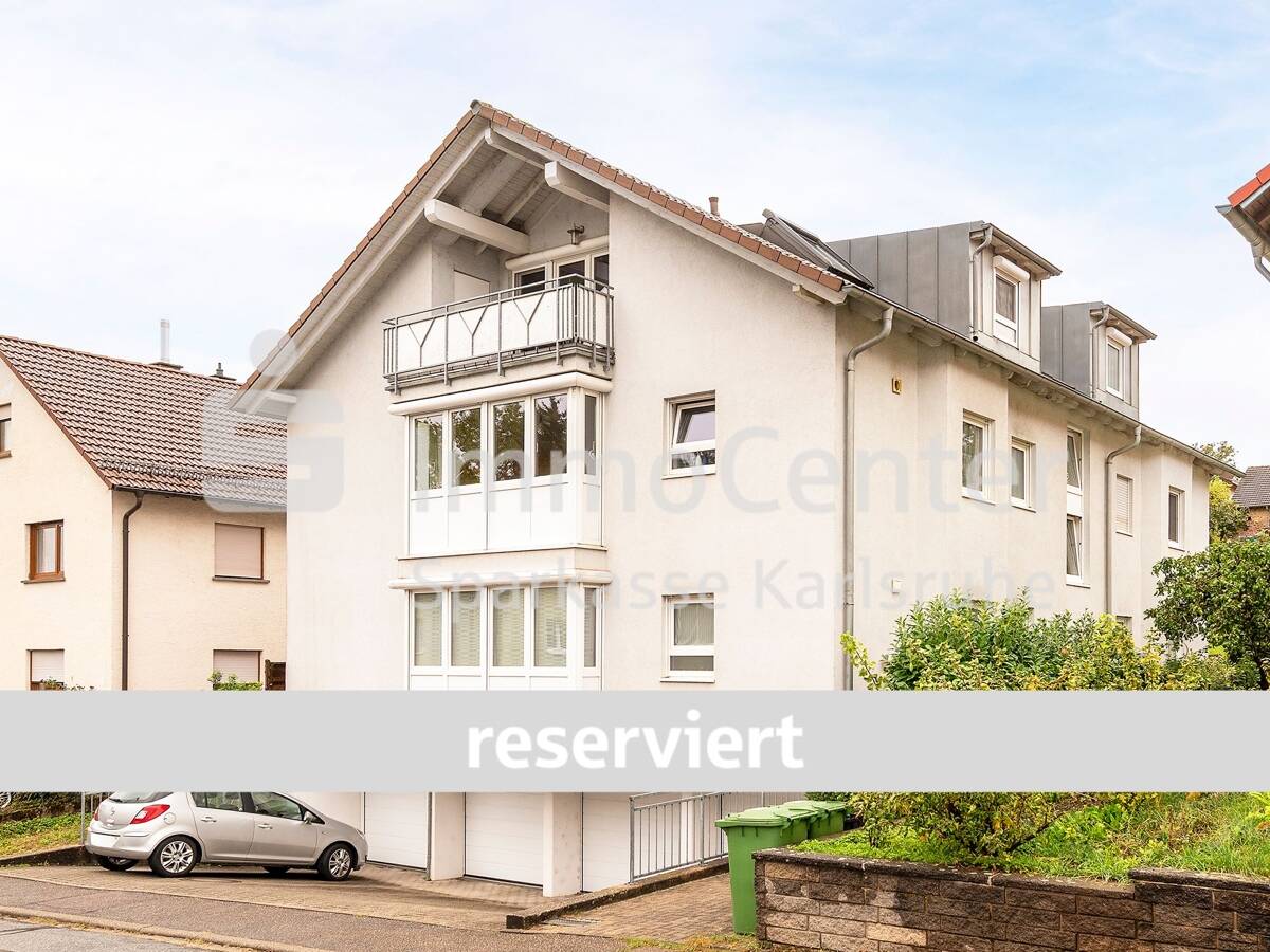 Thumbnail-Charmante Etagenwohnung mit Balkon und Gartenblick in ruhiger Lage