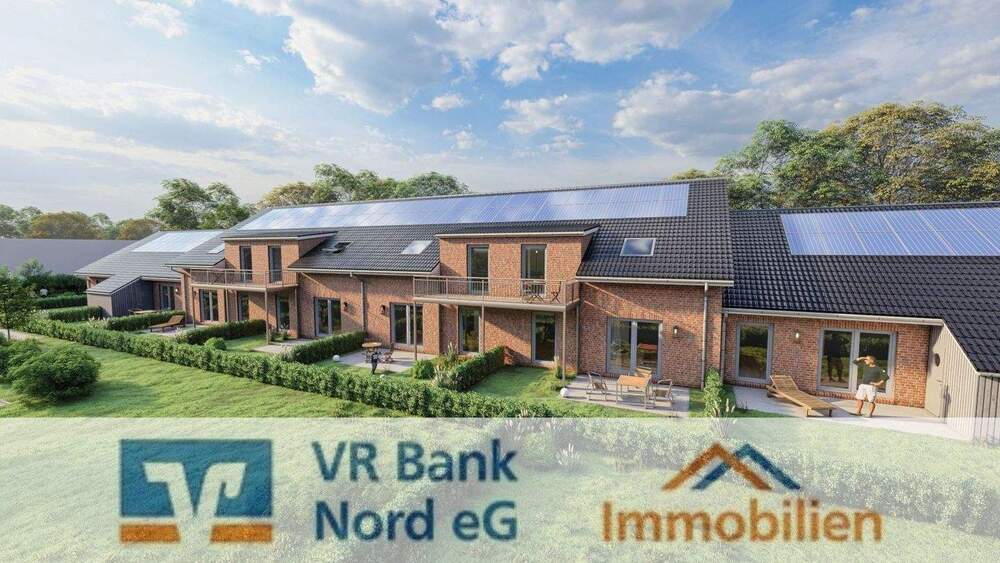 Thumbnail-Grünes Quartier Klixbüll: Verkauf einer hochwertigen 2-Zi.Reihenhausmittelscheibe in KfW-40-Standard