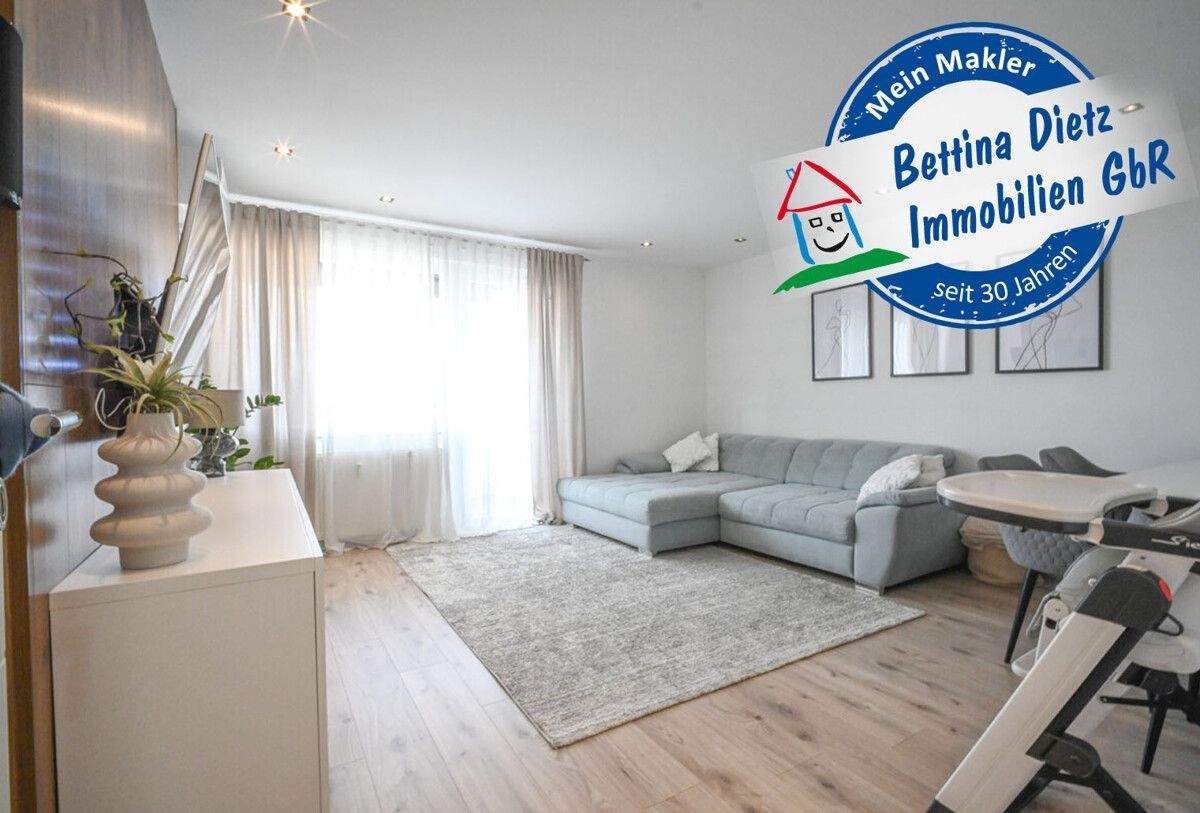 Thumbnail-DIETZ: Gepflegte 3-Zimmerwohnung im 2.OG mit Balkon und PKW-Stellplatz in Münster!