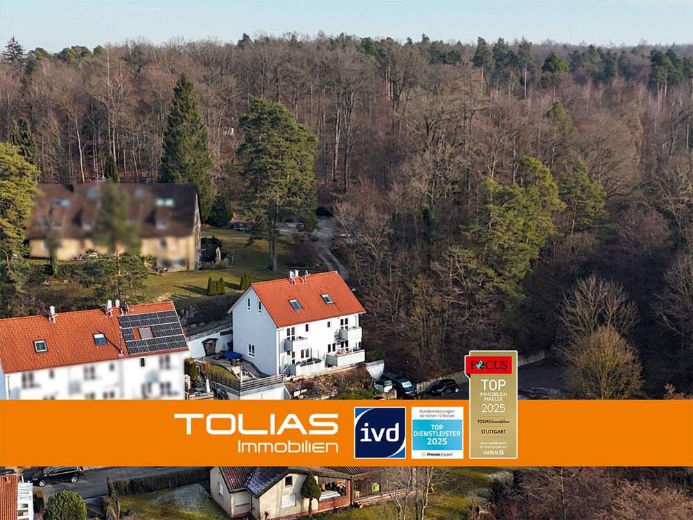 Thumbnail-Zwischen Wald und Stadt - Naturverbunden und gleichzeitig zentrumsnah in Böblingen!