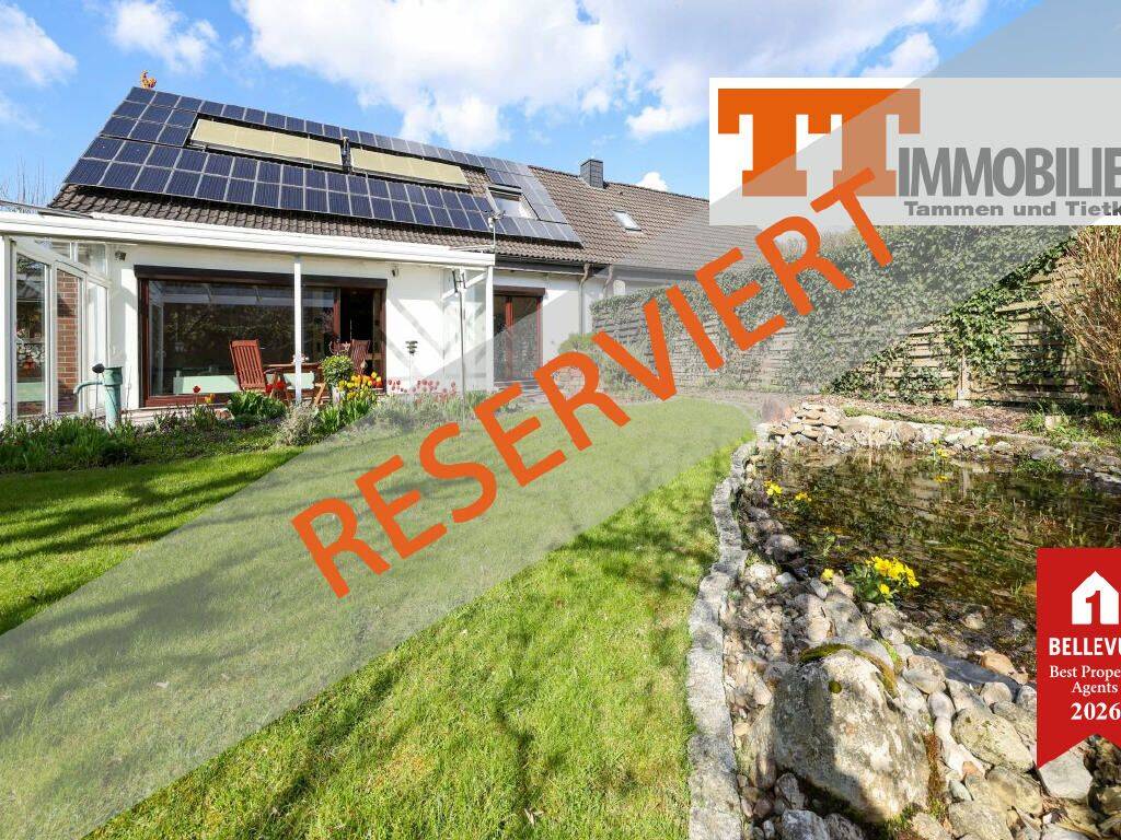 Thumbnail-TT bietet an:Anfragestopp!!! Wohnen im beliebten Wiesenhof - gepflegte Doppelhaushälfte mit sonnigem Garten, Garage und moderner Solartechnik!