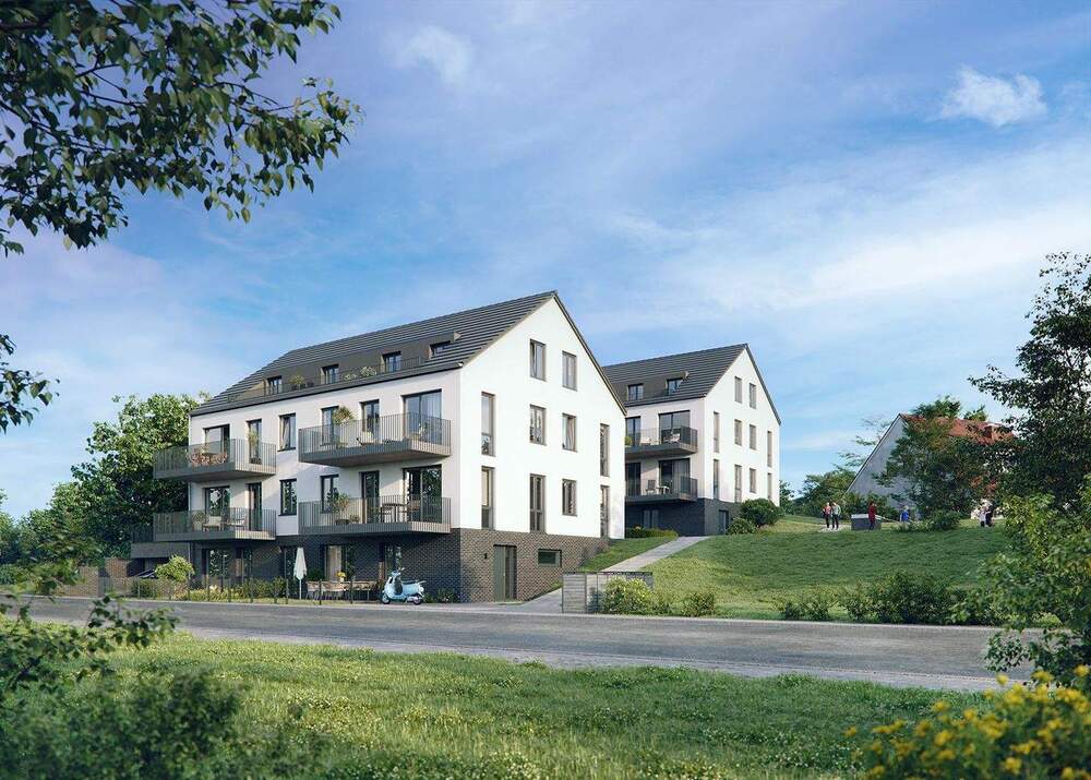 Thumbnail-Baubeginn erfolgt - SUNHILL - Neubau 3-Zimmer-Wohnung im 1. OG mit Aufzug und Tiefgaragenstellplatz