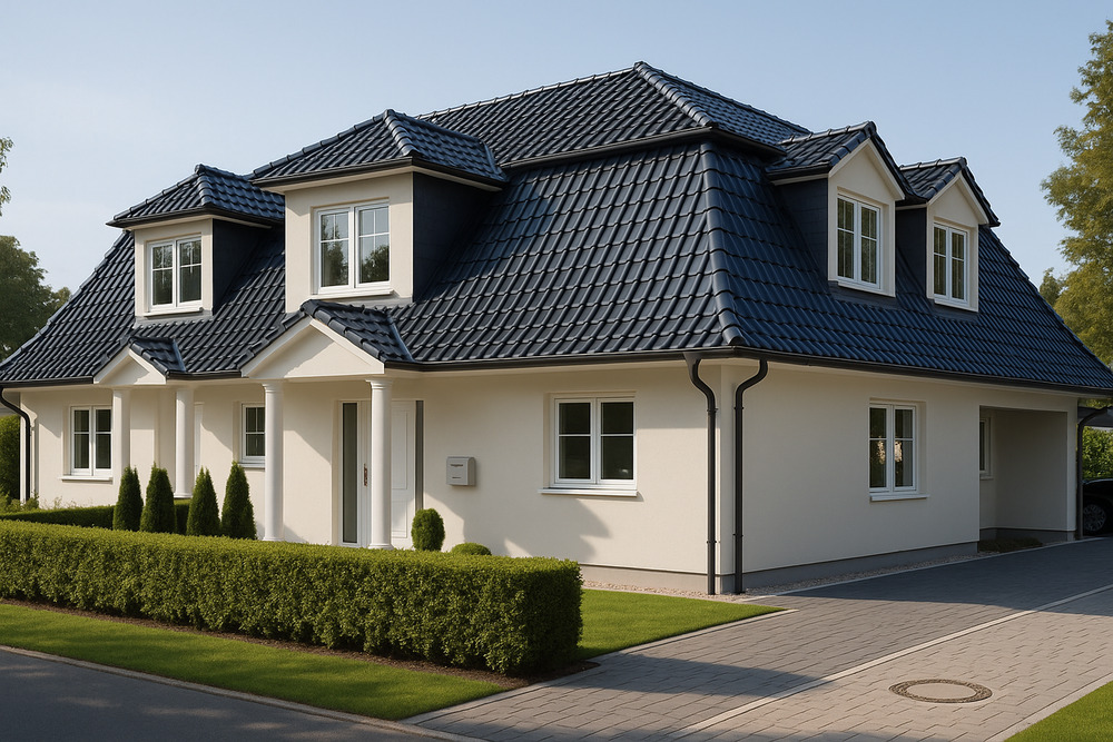 Thumbnail-Projekt in Kleinmachnow - Elegante Doppelhaushälfte auf Grundstück mit Waldblick