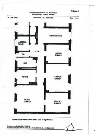 Thumbnail-Schillerstraße 6 - Vierraumwohnung mit eigenem Gartenanteil