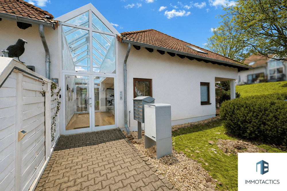 Thumbnail-2,5-Zimmer-Erdgeschosswohnung mit überdachter Terrasse, Stellplatz und Kellerfläche in Stromberg