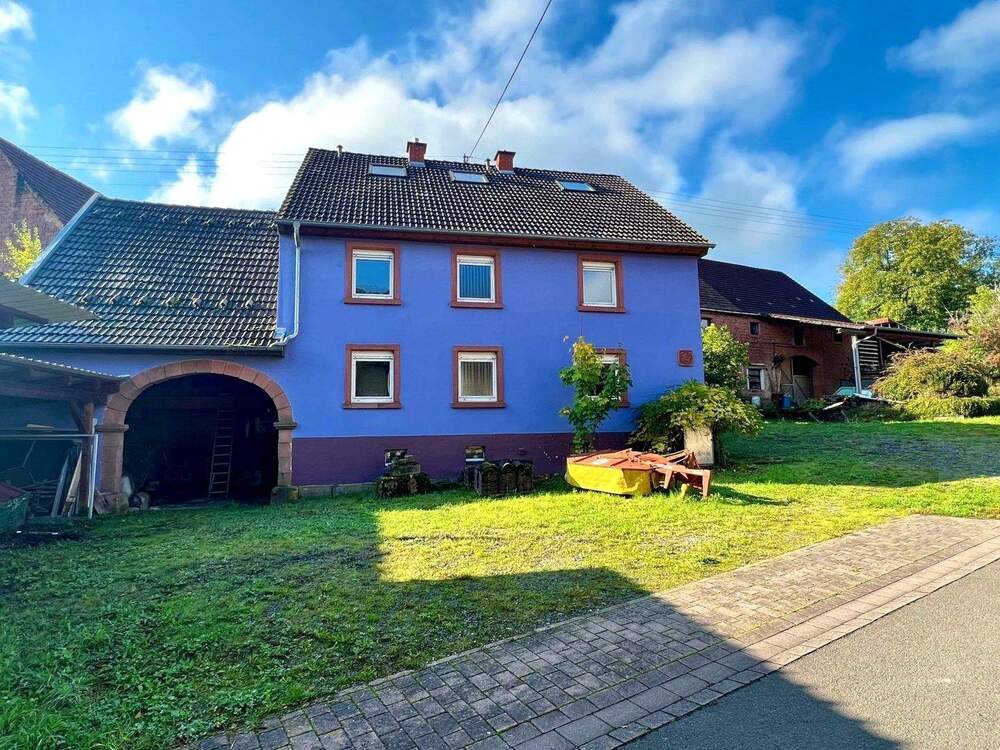 Thumbnail-Pörrbach-Freist. Einfamilienhaus m.Landhausflair, Scheune in ruhiger Lage & opt. Baugrundstück
